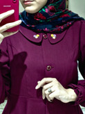 مانتو آلاله سرخابی
