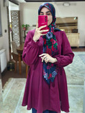 مانتو آلاله سرخابی